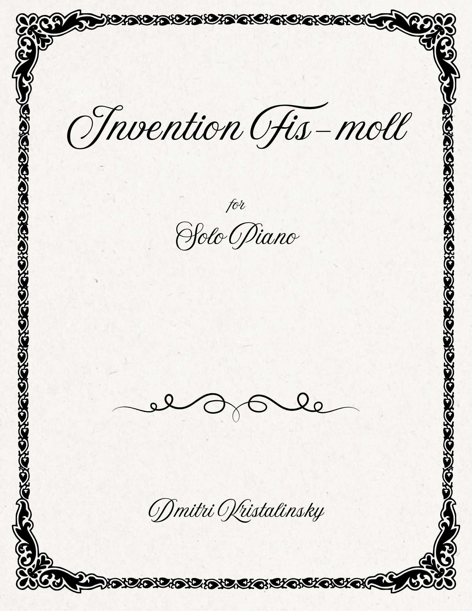 Score Cover